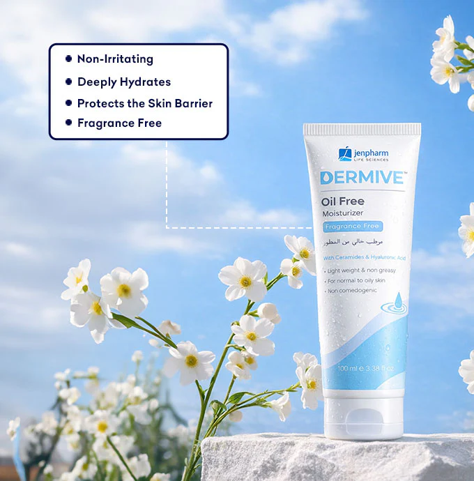 Dermive Oil-Free Fragrance Free Moisturizer - Image 3